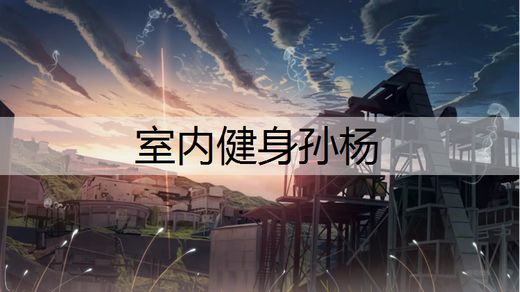 室内健身孙杨