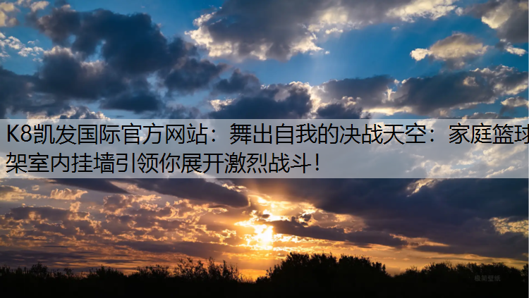 舞出自我的决战天空：家庭篮球架室内挂墙引领你展开激烈战斗！