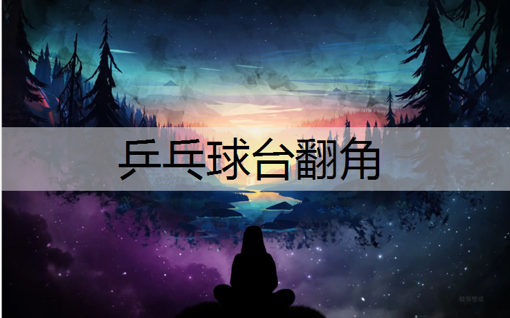 乒乓球台翻角
